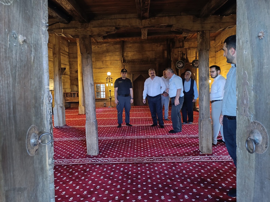 Tarihi Orduköy Camiinde İncelemelerde Bulunduk.