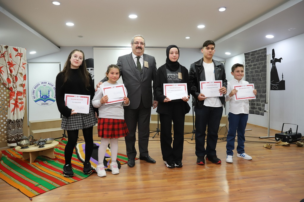 12 Mart Mehmet Akif Ersoy'u Anma ve İstiklal Marşının Kabulünün 104.Yıl Dönümü Kutlama Programına katıldık